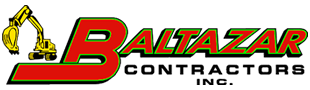 Baltazar Contractors print logo